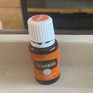 Young living cedarwood essential oil 15ml opened
